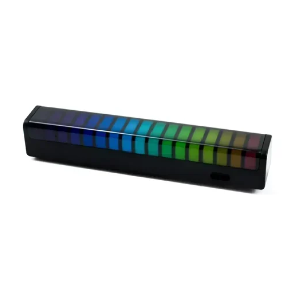Διακοσμητικό φωνητικό ρυθμικό RGB LED 5W με υποδοχή αρωματικού OEM F1 – μαύρο