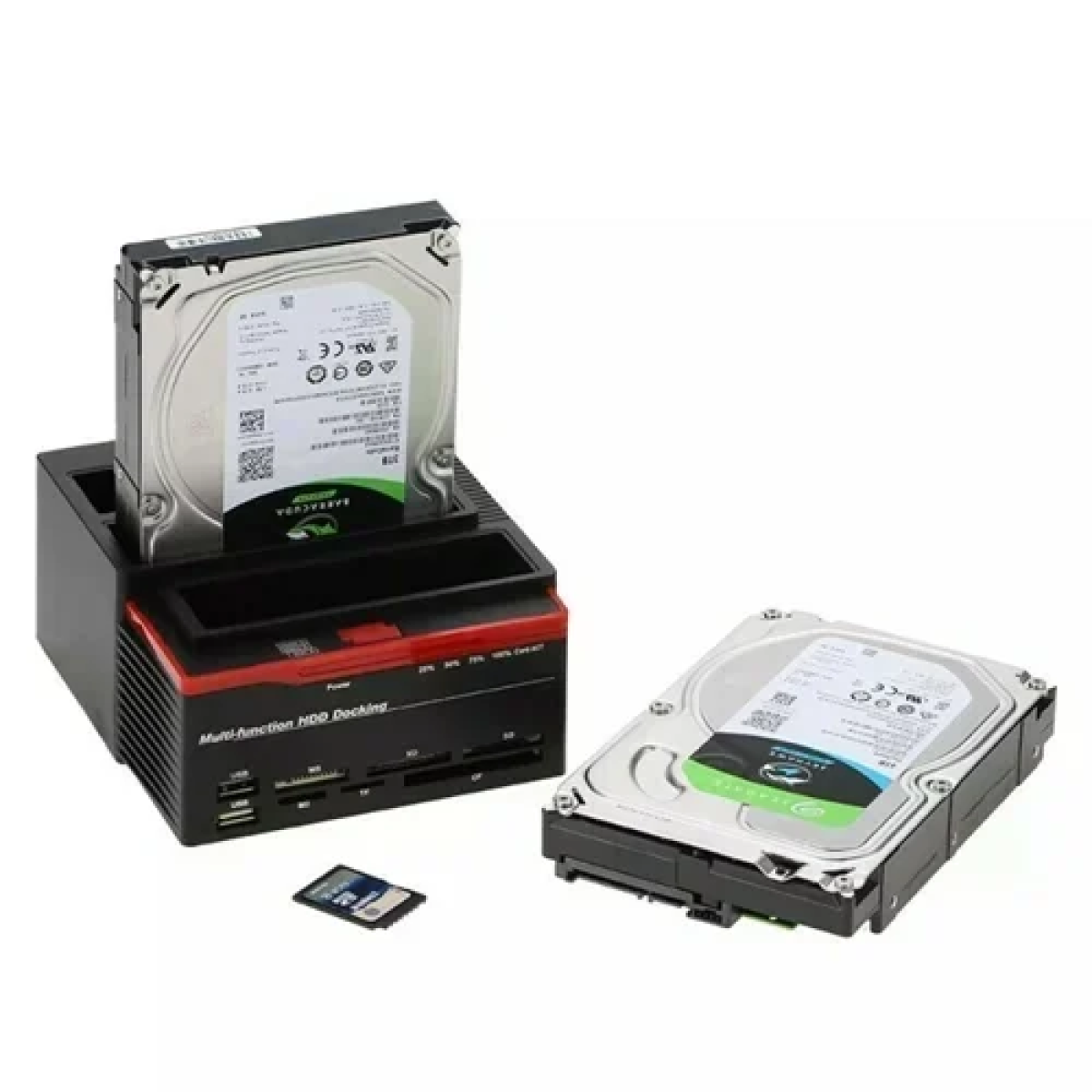 Docking Station για 2 σκληρούς δίσκους SATA 2.5" / 3.5" με σύνδεση USB 2.0 Andowl Q-HD50 - Image 2
