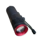 Επαναφορτιζόμενος φακός LED χειρός 30W 1200LM Aerbes AB-SD05 μαύρο - Image 2