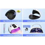 Επαγγελματικό φουρνάκι νυχιών UV LED Sun L2 Plus 248W Μαύρο