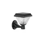 Επιτοίχιο ηλιακό φωτιστικό κήπου Solar Garden Light AB-TY135 μαύρο