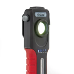 Φακός LED εργασίας επαναφορτιζόμενος με USB 4500k Q-GZ10 μαύρο/κόκκινο - Image 3