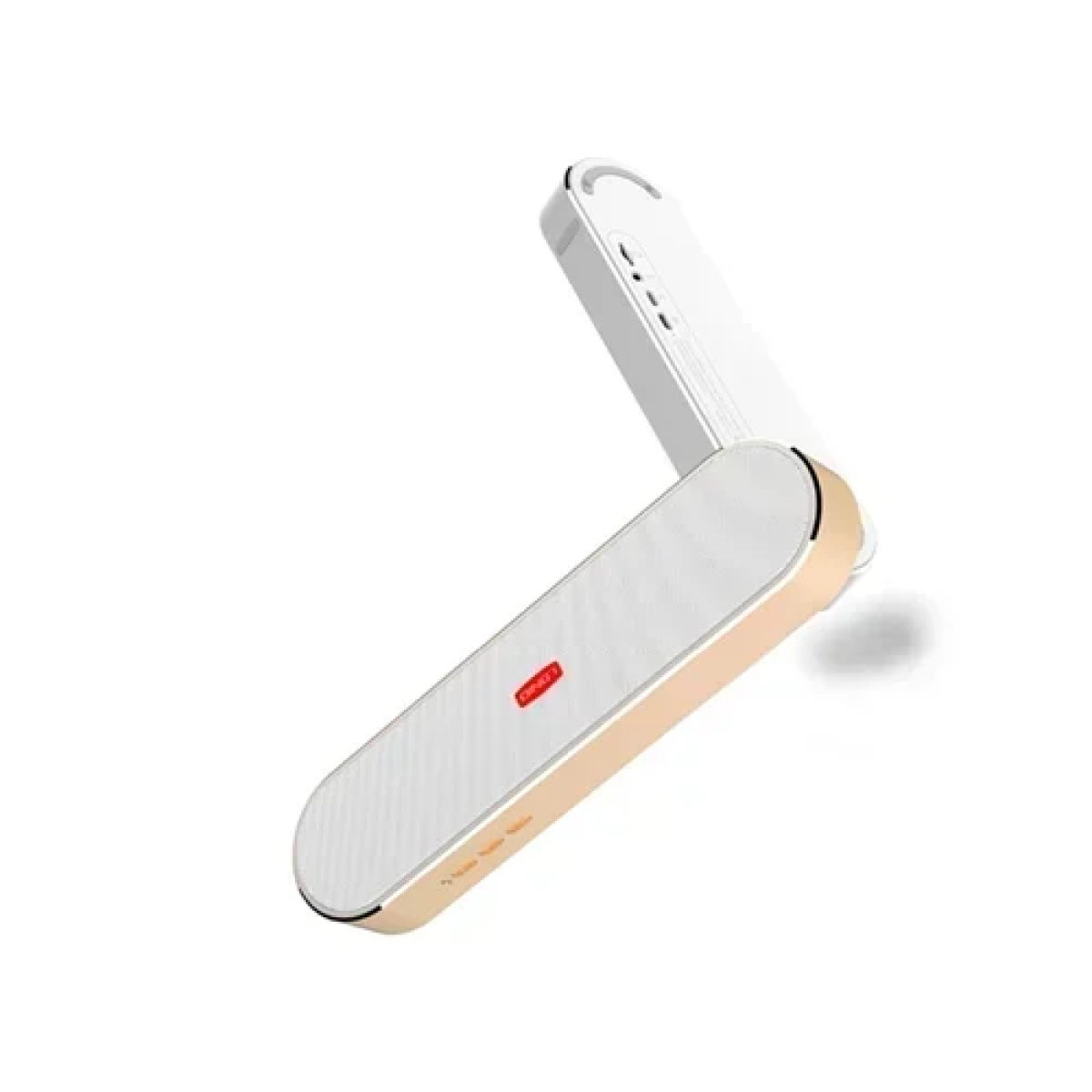 Φορητό ασύρματο ηχείο Bluetooth - Portable Bluetooth Speaker LDNIO BTS15 - λευκό/χρυσό - Image 5