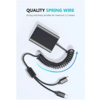 Φορτιστής Power Bank MP3 player αυτοκινήτου Bluetooth - μαύρο - Image 3