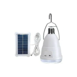 Φωτιστικό Κάμπινγκ 28W Solar Bailong AP-3631 με Ηλιακό Πάνελ Λευκό