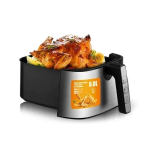 Φριτέζα αέρος με χωρητικότητα 8.0L Air fryer 1700W RAF R.5319 μαύρο/ασημί - Image 3