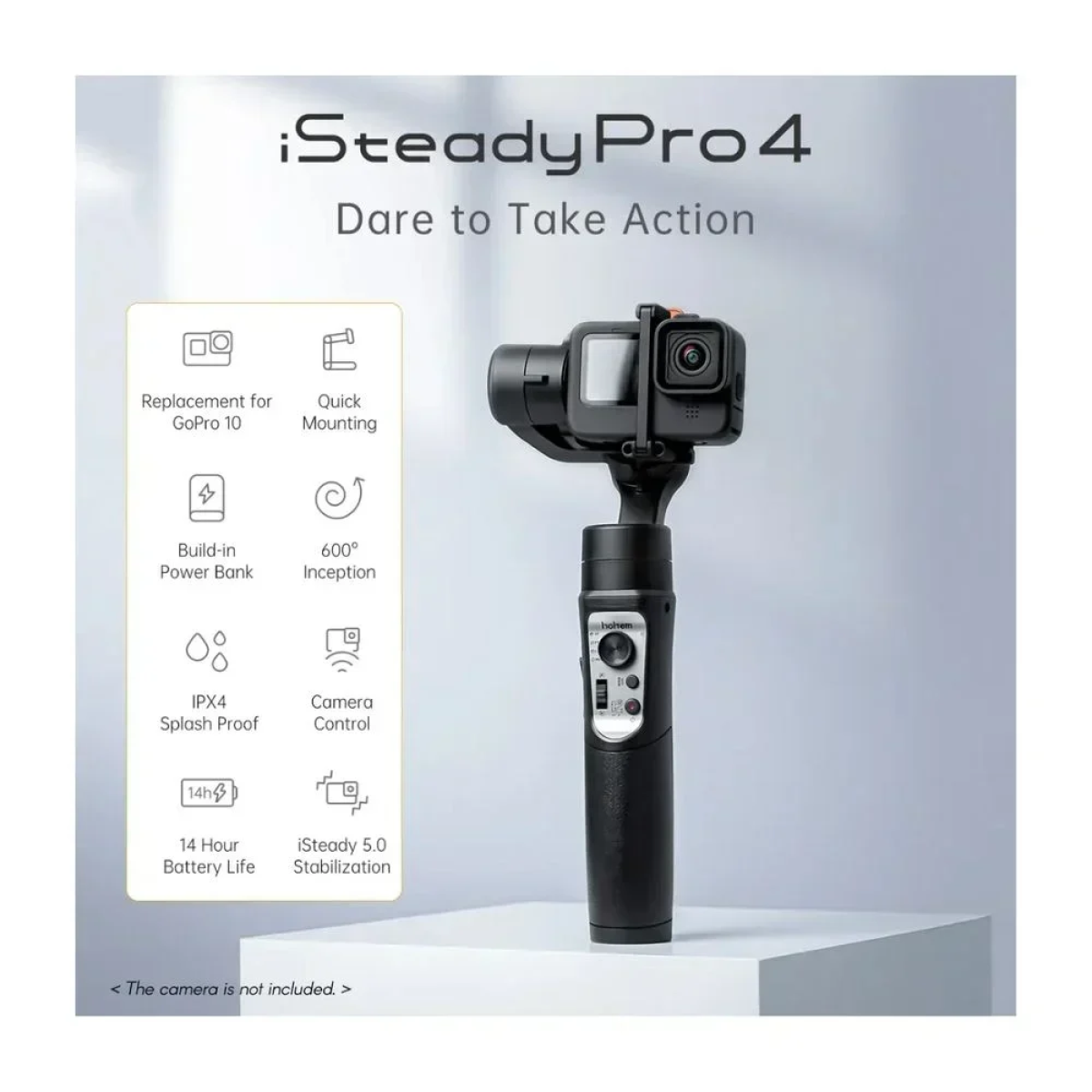 Hohem iSteady Pro4 3-axis action camera gimbal for Gopro Camera Hero 8/7/6/5/4
