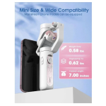 Hohem iSteady V2S Kit 3-axis Smartphone Gimbal με AI Αισθητήρα Λευκό