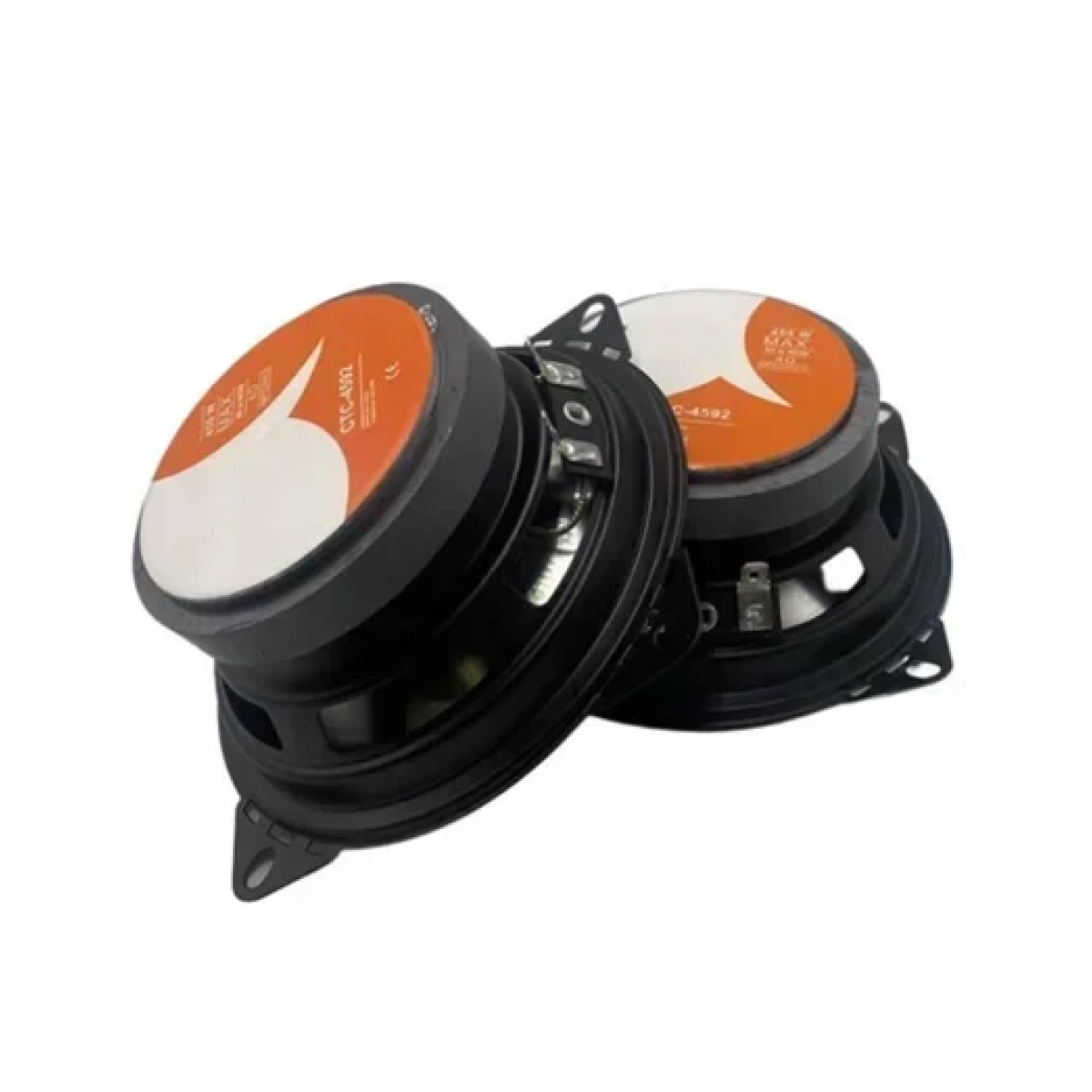 Ηχείο αυτοκινήτου 4 ιντσών 2 δρόμων 450W 80W RMS Pervoi CTC-4592 μαύρο - Image 3