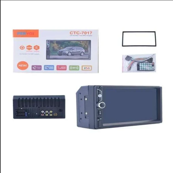 Ηχοσύστημα Αυτοκινήτου Universal 2DIN (Bluetooth/USB/AUX) 60Wx4 με Οθόνη Αφής 7″ CTC-7017