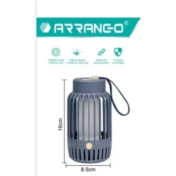 Ηλεκτρική Εντομοπαγίδα Led Arrango AW49120