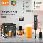 Ηλεκτρικό μπλέντερ χειρός 4 σε 1 Blender Set RAF R.327 μαύρο - Image 2