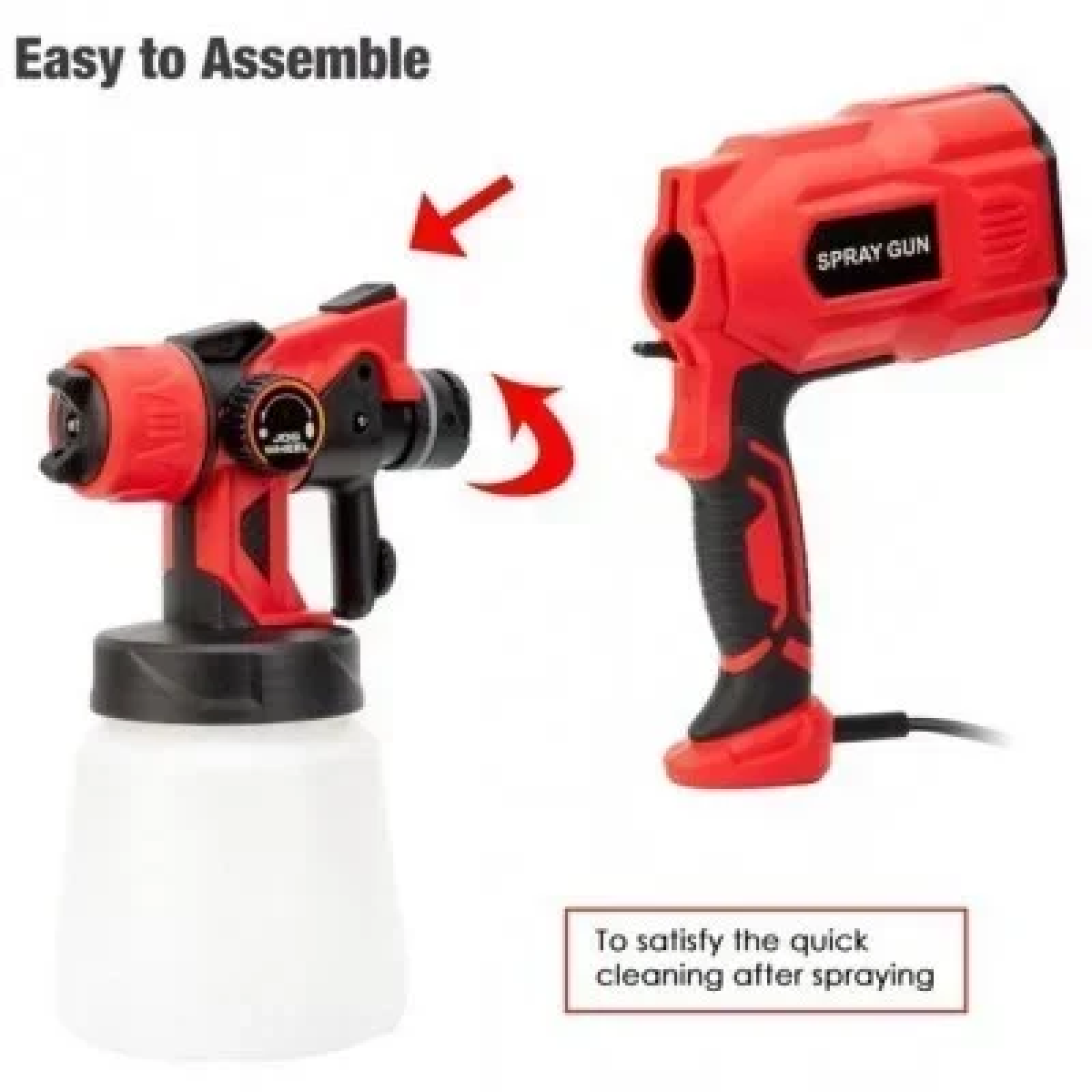 Ηλεκτρικό Πιστόλι Βαφής – Spray Gun CX31