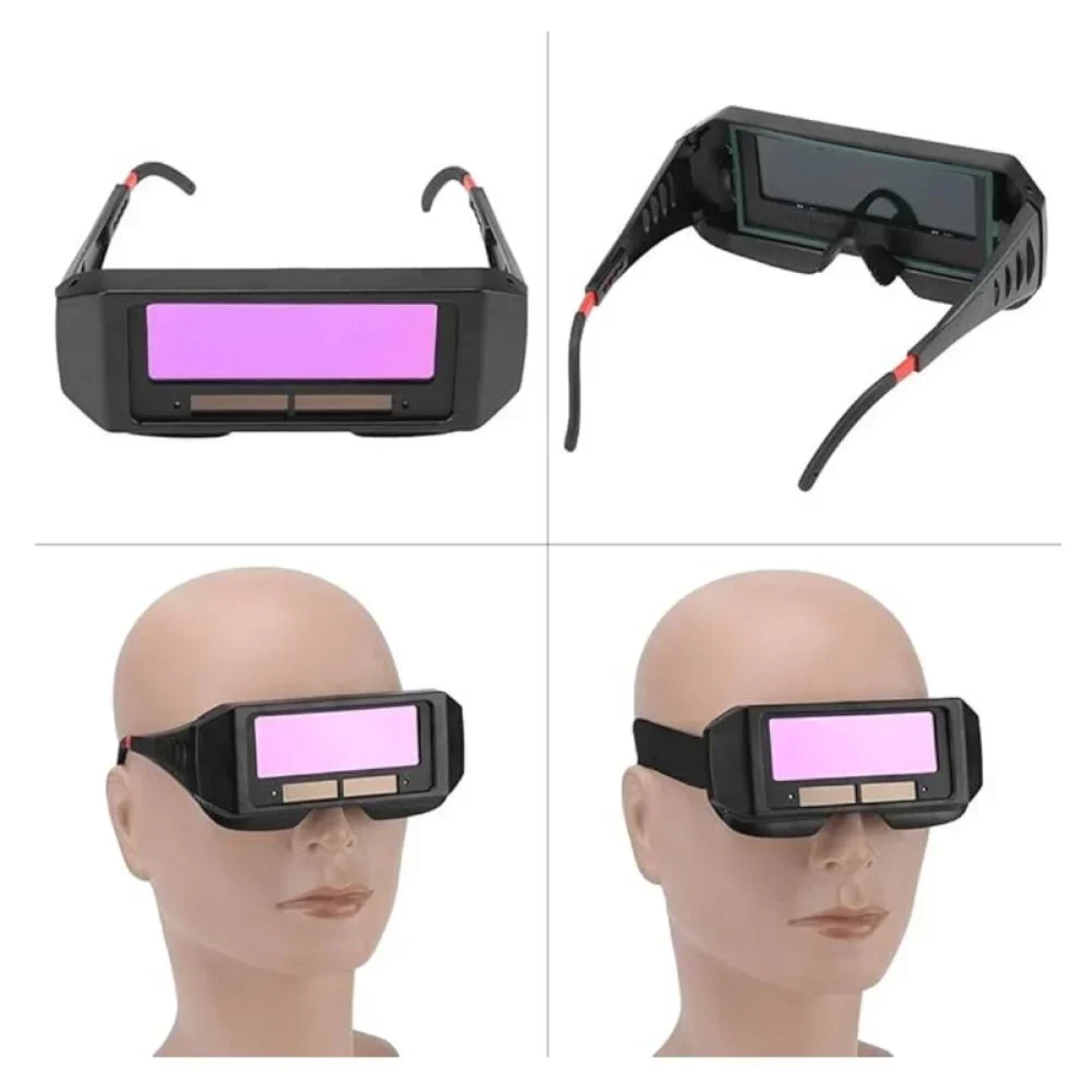 Ηλεκτρονικά Γυαλιά Ηλεκτροκόλλησης Μαύρα 0800839