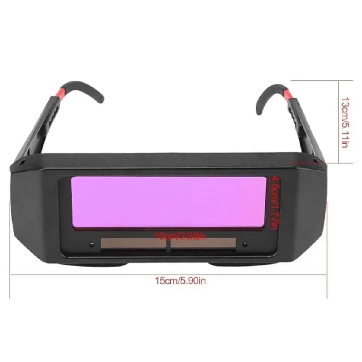 Ηλεκτρονικά Γυαλιά Ηλεκτροκόλλησης Μαύρα 0800839