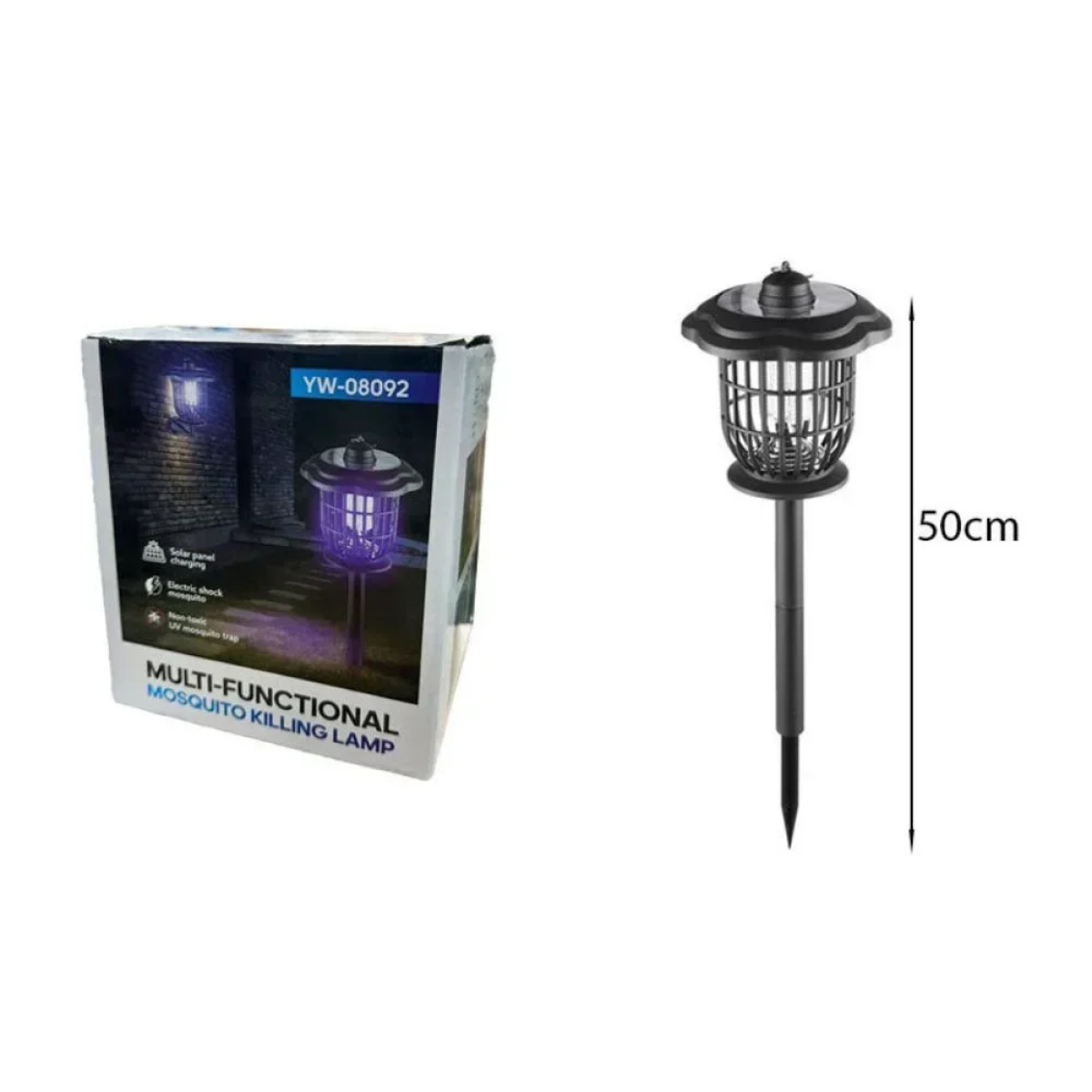 Ηλιακή Εντομοπαγίδα Λάμπα YW-08092 - Multi-functional Mosquito Killing Lamp