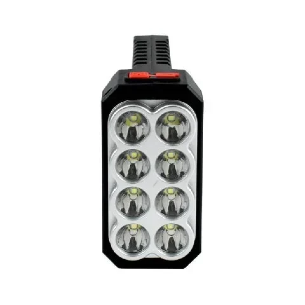 Ηλιακός επαναφορτιζόμενος φακός 8LED+COB λευκού φωτισμού Andowl Q-SD623 – μαύρο - Image 2