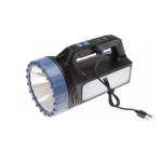 Ηλιακός φακός εργασίας/έκτακτης ανάγκης/camping LED Q-D691 μαύρο/μπλε