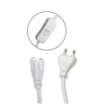 Καλώδιο 3 Ακίδων Νέον Με Βύσμα Διακόπτη LED 150cm S-T5