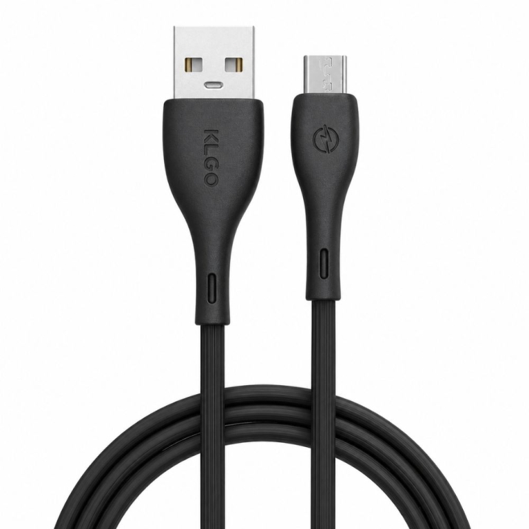 Καλώδιο USB 2.0 σε Micro USB 1m KLGO S-102 Μαύρο