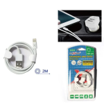 Καλώδιο USB Type-C 2400mA/15W 2m Λευκό 83322