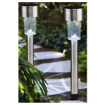 Καρφωτό Ηλιακό Φωτιστικό Φανάρι με Φωτοκύτταρο - Χρωμέ