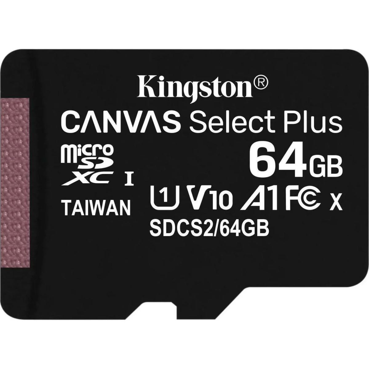 Kingston Canvas Select Plus microSDXC Με Αντάπτορα SDCS2-64GB