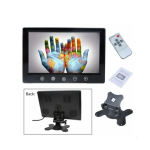 LCD Οθόνη Μόνιτορ 9″ HD TFT/LED Με Κουμπιά Αφής Και 2 Εισόδους Βίντεο
