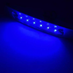 LED (12) όγκου 16cm 12V με μπλε φωτισμό OEM – ασημί - Image 2