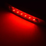 LED (12) όγκου 16cm 12V με κόκκινο φωτισμό OEM – ασημί - Image 2