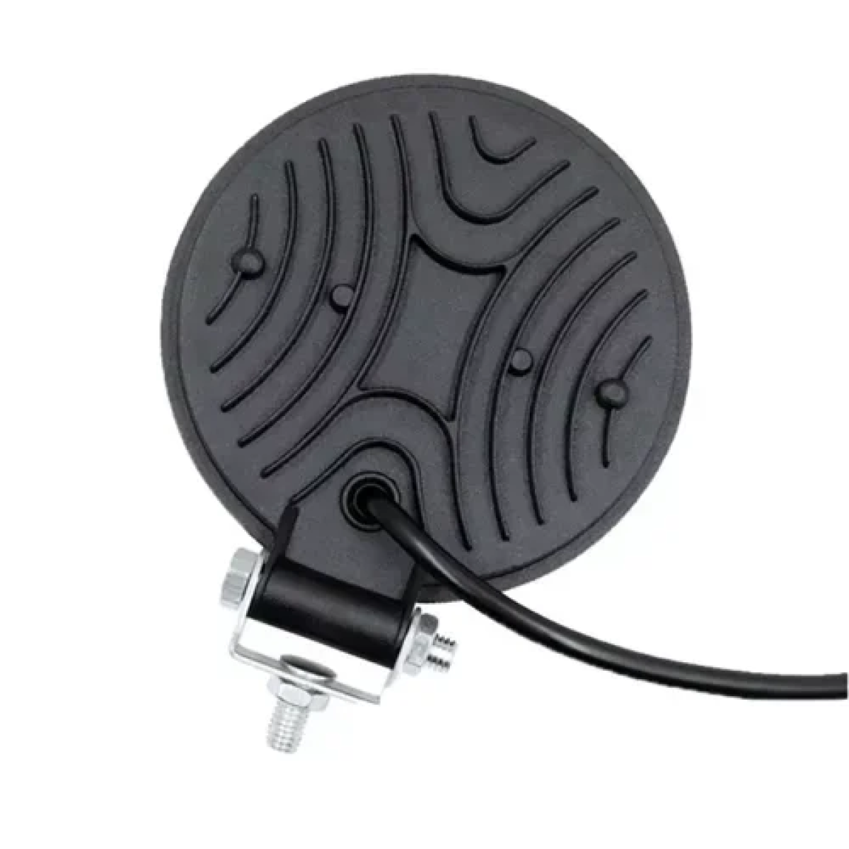 LED αδιάβροχος στρογγυλός προβολέας 27W 12-24V 2300LM 6500K IP67 - μαύρο - Image 4