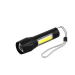 LED Επαναφορτιζόμενος Αδιάβροχος Mini Διπλός Φακός Ψυχρό Λευκό με 3 Λειτουργίες Φωτισμού BL-511