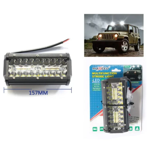 Led Ορθογώνιος Φάρος Αυτοκινήτου 15.7cm 36744