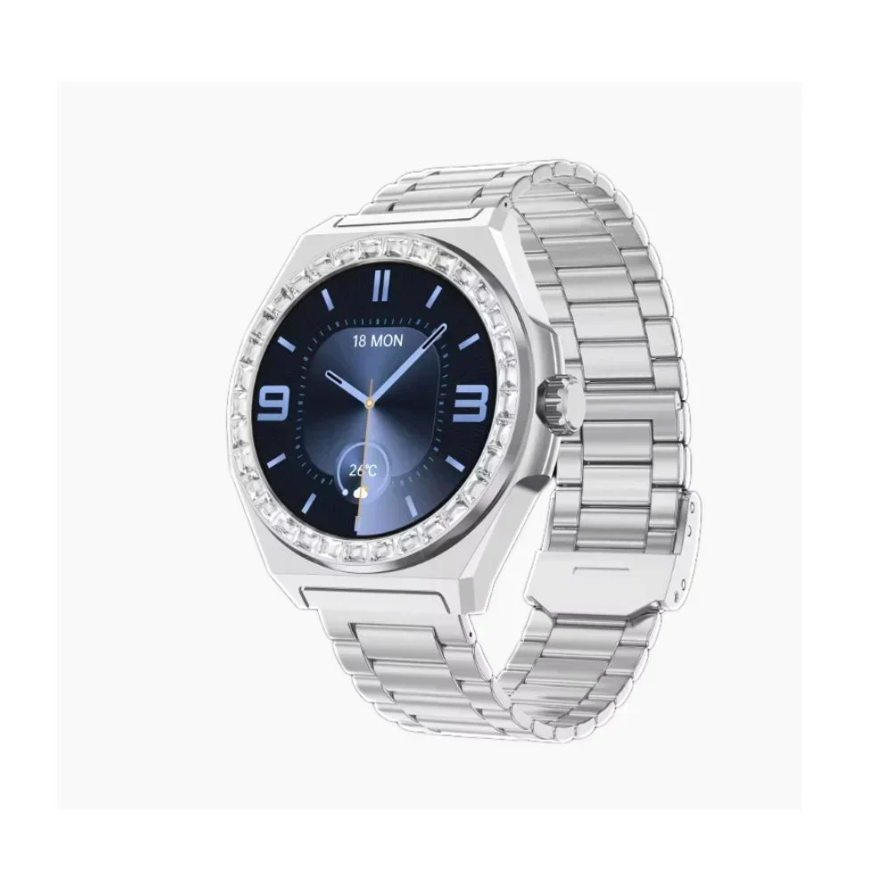 Lg72 Pro Max Smartwatch Ασημί
