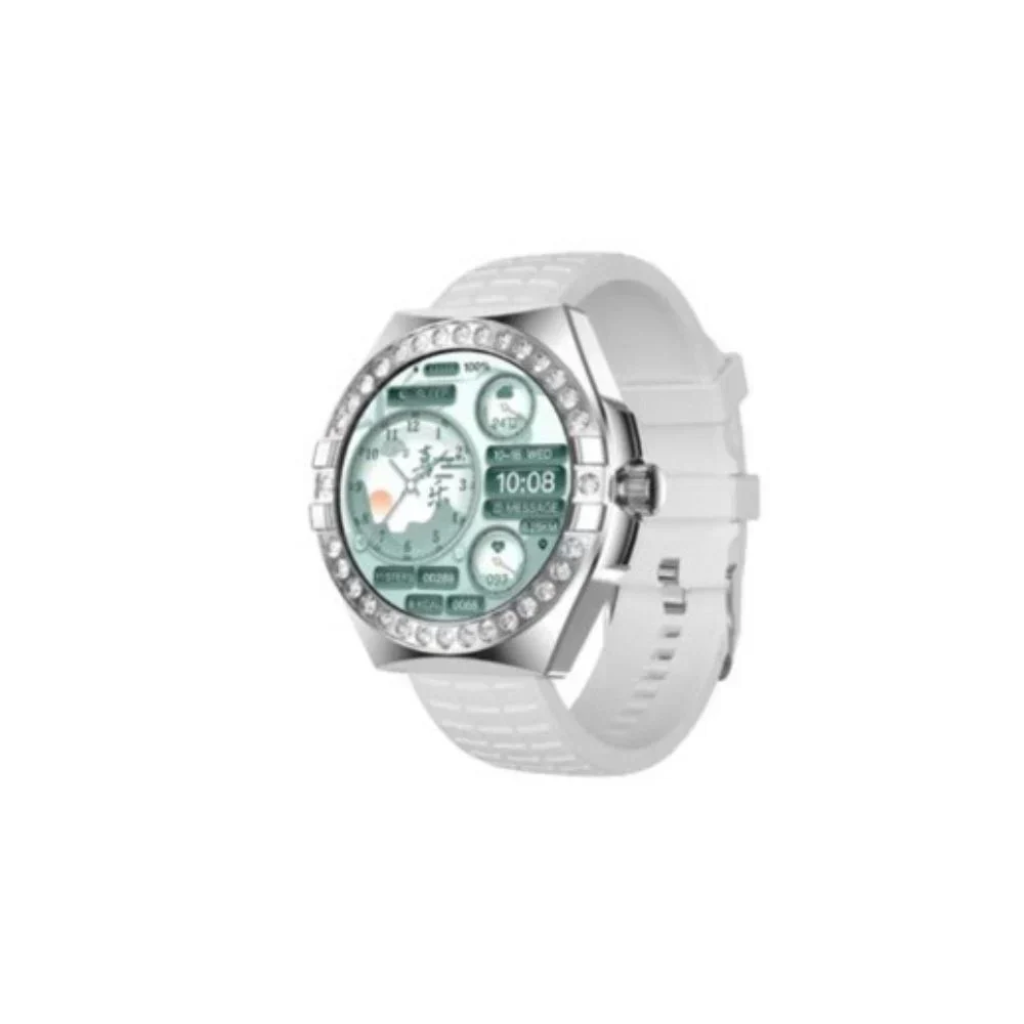 LG76 Mini Smartwatch Ασημί