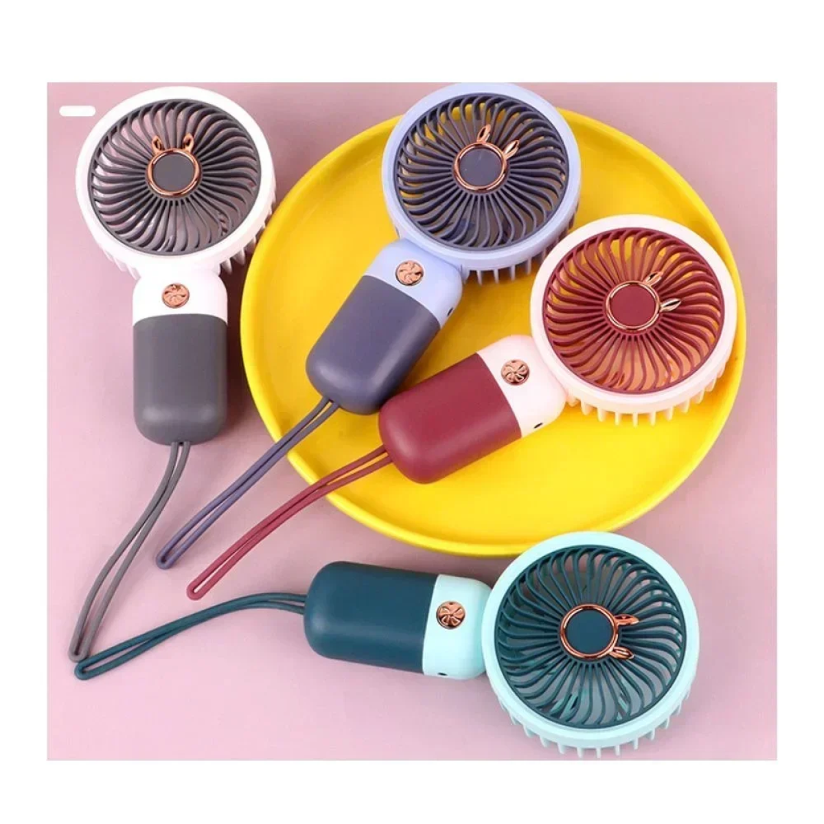 Mini Fan Dd5630G Ανεμιστήρας Χειρός USB Επαναφορτιζόμενος - Navy
