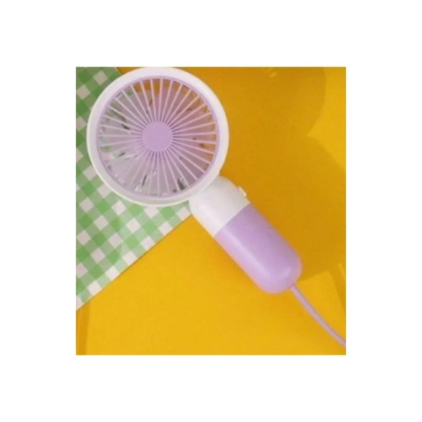 Mini Fan Dd8023 Ανεμιστήρας Χειρός Ροζ