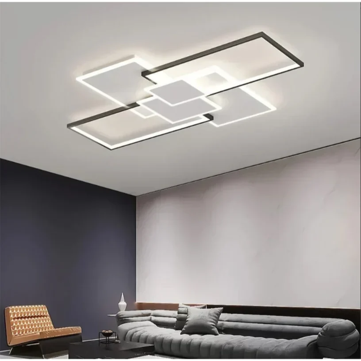 Μοντέρνο Φωτιστικό Οροφής Πολυέλαιος LED 83 W Bluetooth C67-3C