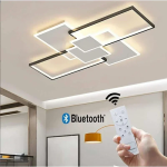 Μοντέρνο Φωτιστικό Οροφής Πολυέλαιος LED 83 W Bluetooth C67-3C