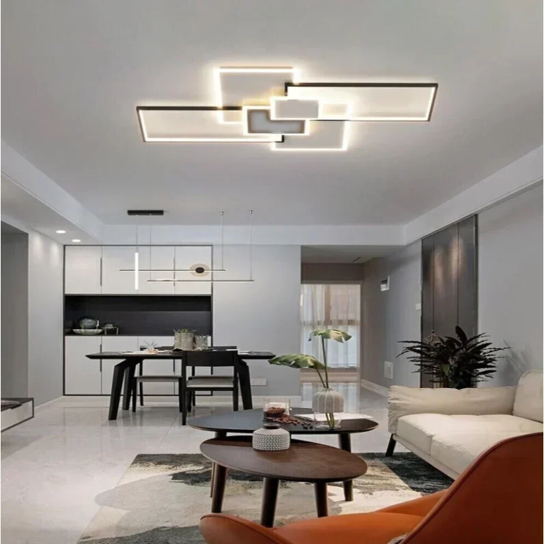 Μοντέρνο Φωτιστικό Οροφής Πολυέλαιος LED 83 W Bluetooth C67-3C
