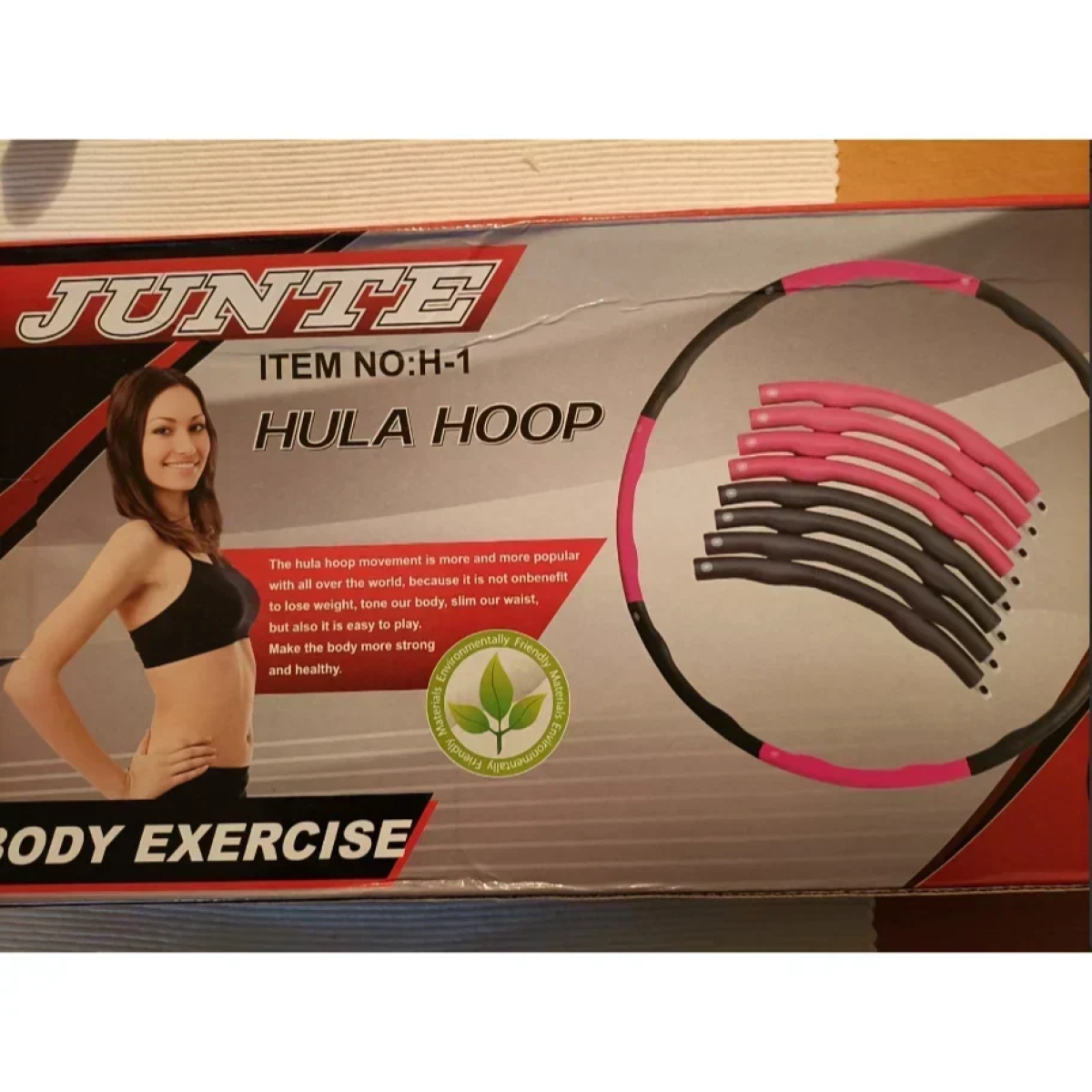 Όργανο Εκγύμνασης Και Αδυνατίσματος Hula Hoop 8 Τεμαχίων