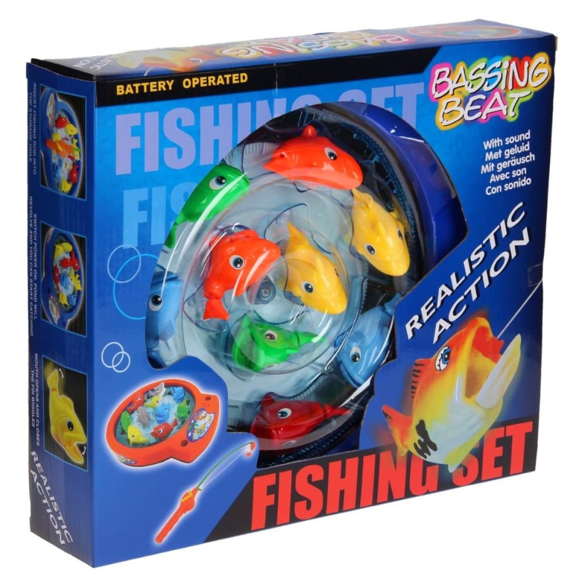 Παιχνίδι ψαρέματος - Fishing Game FY591149 μπλε