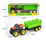 Παιδικό όχημα τρακτέρ - Farm Car για ηλικίες 3+ 9888-1C κόκκινο