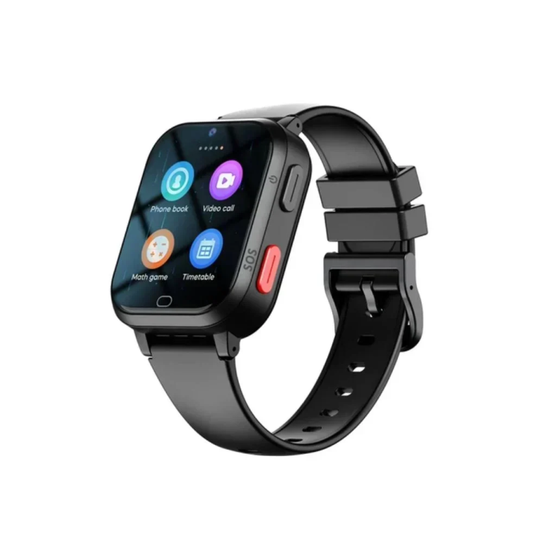 Παιδικό Smartwatch A73E με GPS, 4G και Κάμερα HD για Βιντεοκλήσεις - Μαύρο