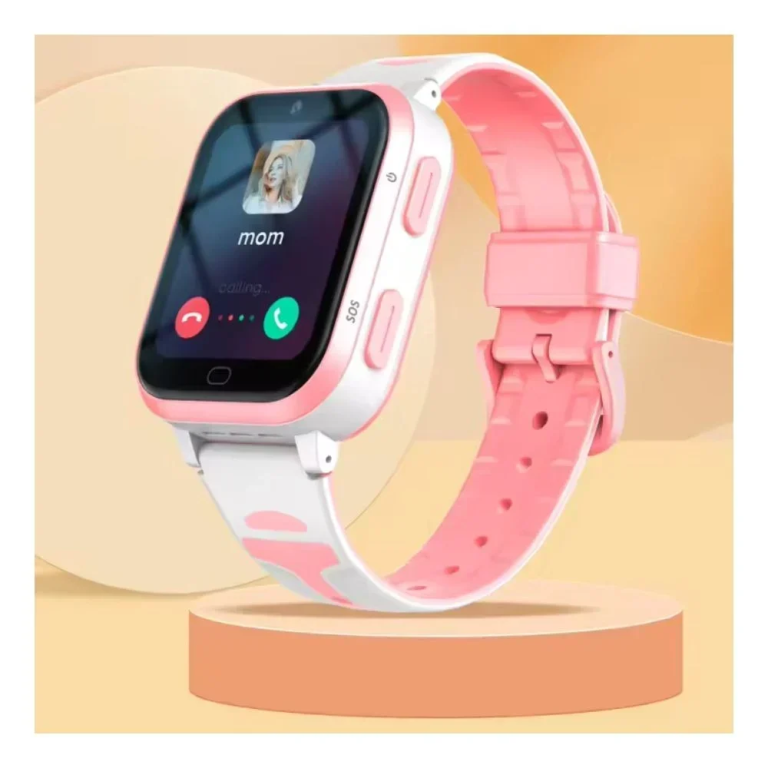 Παιδικό Smartwatch A73E με GPS, 4G και Κάμερα HD για Βιντεοκλήσεις - Ροζ