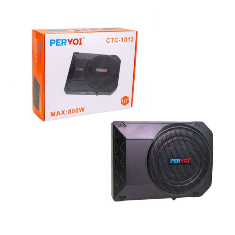 Pervoi Αυτοενισχυόμενο Subwoofer Αυτοκινήτου 10'' CTC-1013