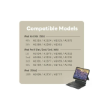 Piblue Σετ Θήκη BT Πληκτρολογίου Magnetix IPad Για Apple IPad 10,9″/11″ Μαύρο