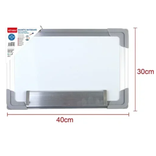 Πίνακας ζωγραφικής 40x30cm MO028-2 ασημί/λευκό