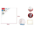 Πίνακας ζωγραφικής - καμβάς σε τελάρο 20x20cm MP130-6 λευκό - Image 6
