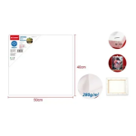 Πίνακας ζωγραφικής - καμβάς σε τελάρο 40x50cm MP130-16 λευκό - Image 6